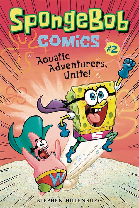 feb171444 spongebob comics tp vol 02 aquatic adventurers unite previews world