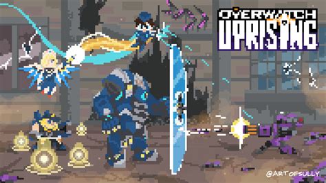 Uprising Overwatch Pixel Animation By Brendan Sullivan