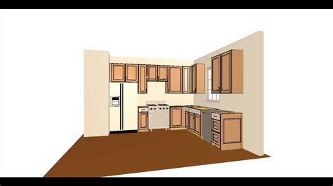 simple kitchen layout design  design idea