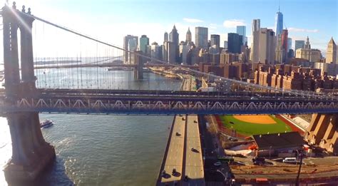 aerial drones   film   beautiful tribute   york city youll