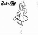 Barbie Para Colorear Bailarina Coloring Choose Board Pages sketch template