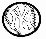 Yankees Coloring Pages York Ny Logo Baseball Clipart Printable Mets Giants Mlb Sheets Color Kids Symbol Getcolorings Getdrawings Clipground Soldier sketch template