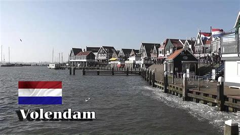 holland volendam village de dijk and harbour [hd] youtube