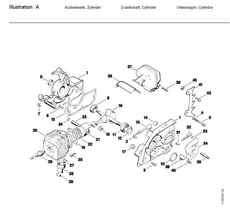 stihl  pro chainsaw parts diagram