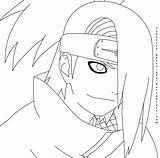 Deidara Lineart A7x Synyster Naruto Itachi Sasuke sketch template