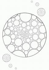 Circle Kreis Circles Worksheets Zentangle Shrinky Prompts Educational Malvorlagen sketch template