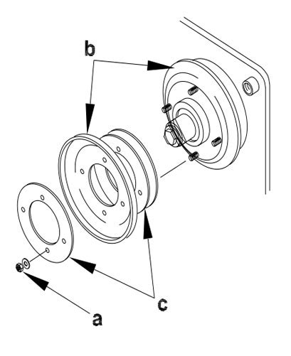 wacker neuson wp wp drive belt replacement dhs equipment