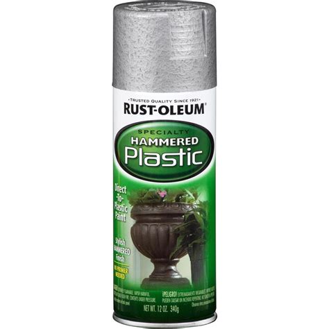 shop rust oleum specialty paint  plastic silver hammered fade