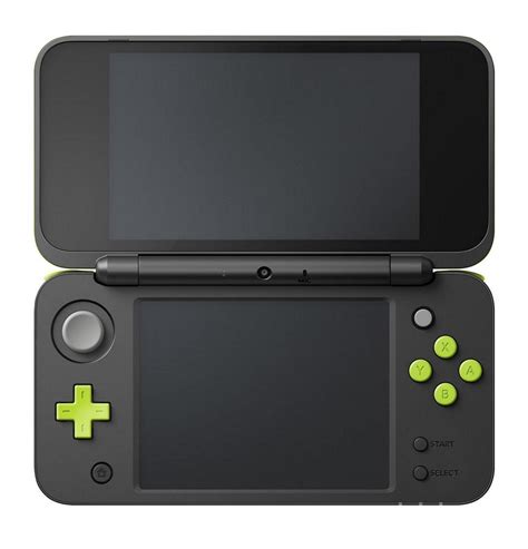 nintendo 2ds xl handheld games console mario kart 7 black lime green