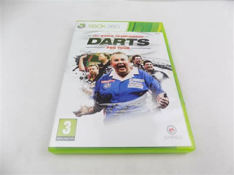 mint disc xbox  pdc world championship darts protour  manual starboard games