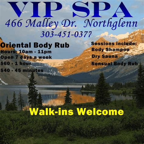 vip massage therapy spa northglenn