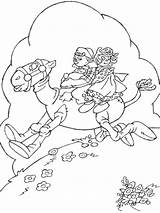 Coloring Pages Raggedy Ann Andy Cartoons Toopy Binoo Printable Print sketch template