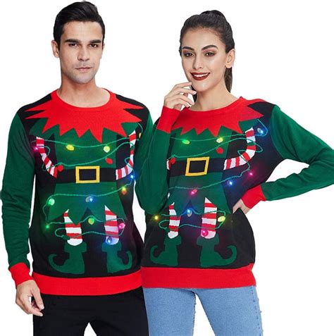 elf matching ugly christmas sweaters best ugly christmas sweaters for