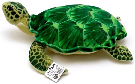 olivia  hawksbill turtle   big sea turtle stuffed animal plush  tiger tale toys