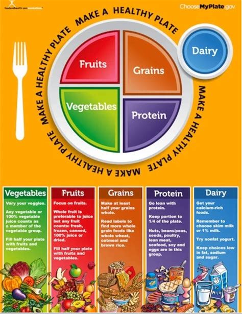 My Plate Poster Myplate Poster Nutrition Education Nutrition Healthy