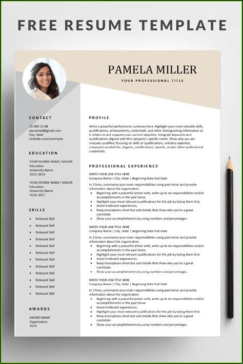 totally  printable resume templates