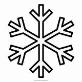 Neve Fiocco Simple Nieve Copo Floco Fiocchi Flocon Neige Copos Frozen Pinclipart Feuille Snowflakes Ultracoloringpages sketch template