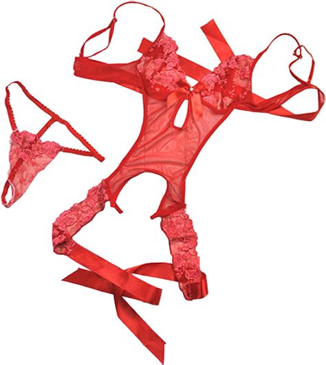 women s sexy lingerie mesh dress g string nightwear halter
