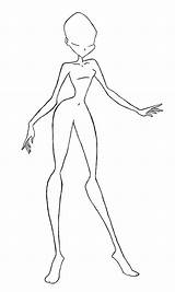 Female Winx Bases Draw Lis Enchantix Bodies Getdrawings sketch template