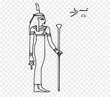 Iside Colorare Dea Isis Mitologia Divinità Egizia Egitto Dellantico sketch template