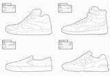Sneaker Sneakers Creativeboysclub sketch template