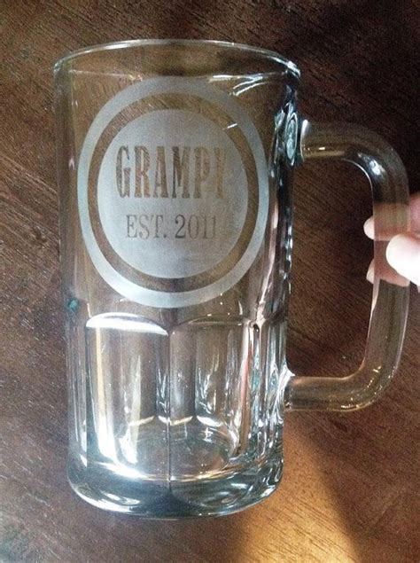 Glass Etched Beer Mug By Mbcustomglassware On Etsy Mugs Beer Mug Glass