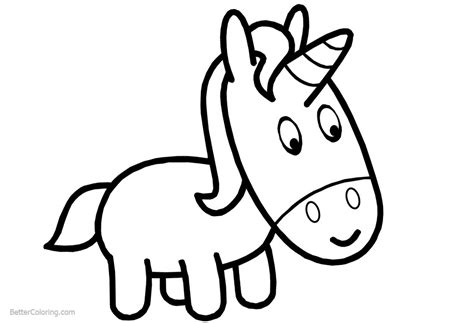 top  baby unicorn coloring page home family style  art ideas