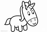 Unicorn Coloring Pages Baby Printable Adults Kids sketch template