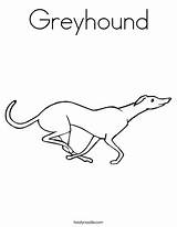 Greyhound Coloring Dog Pages Greyhounds Colouring Poodle Dirty Harry Drawings Drawing Outline Whippet Favorites Login Add Twistynoodle Noodle Built California sketch template