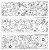 Bookmarks Bookmark Grow Lesezeichen Marks Zum Botanicalpaperworks Printing sketch template