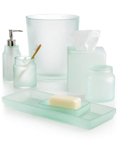 Sea Glass Frost Bath Accessories Everything Turquoise