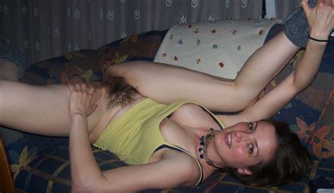 Cutie Showing Off Hairy Pussy Luscious