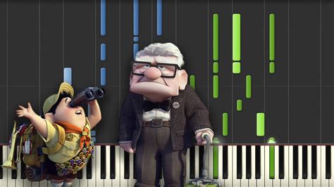 theme song disney pixar piano tutorial youtube