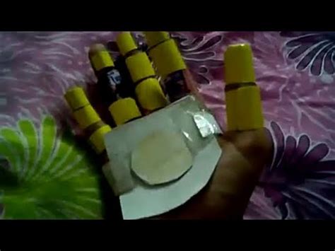 iron man hand cardboard making youtube