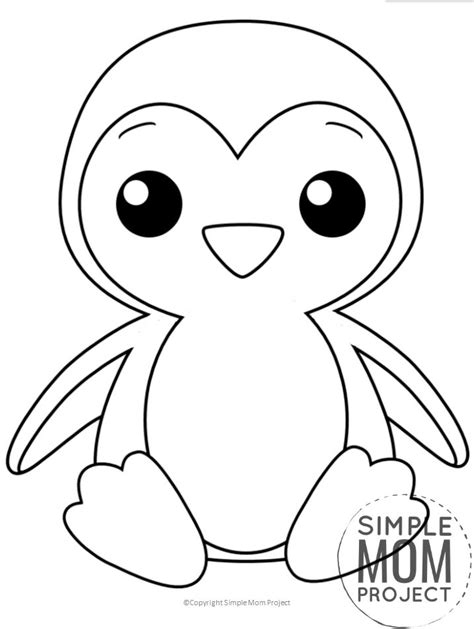 penguin coloring penguin coloring pages cute coloring pages