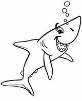 Shark Coloring Easy Pages Printable Kids Color Print Children Animals Sea Cartoon Fish Topcoloringpages Template Animal Printables Preschoolers Ca Water sketch template
