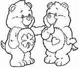 Beren Kleurplaat Kleurplaten Coloring Bear Plaatje Twee Kopieëren Onderstaande Profiel Animaatjes Teddybeer sketch template