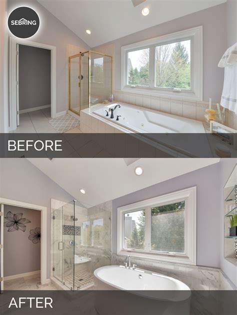 Doug And Natalie S Master Bath Before And After Pictures Luxury Home