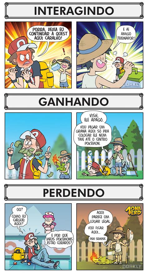 A Diferença Entre Um Jogador De Pokémon E Um Personagem Do