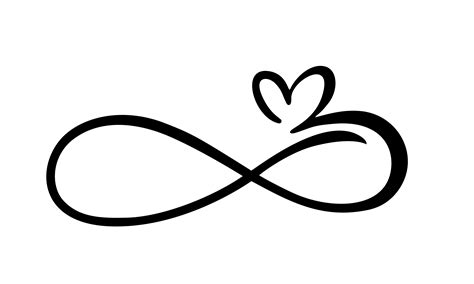 corazones entrelazados png love symbols lettering alphabet infinity