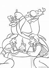 Coloring4free Aladdin Coloring Pages Printable Jafar sketch template