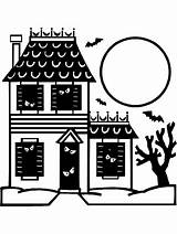 Haunted House Coloring Halloween Pages Printable Primarygames Colouring Clipart Kids Houses Luxurious Mansion Color Print Pdf Drawing Ebook Cut Webstockreview sketch template