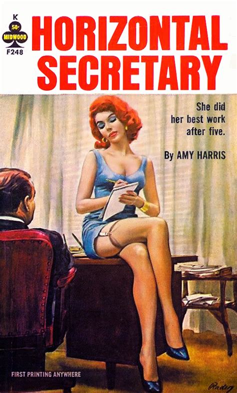 Horizontal Secretary Private Lessons Pulp Covers