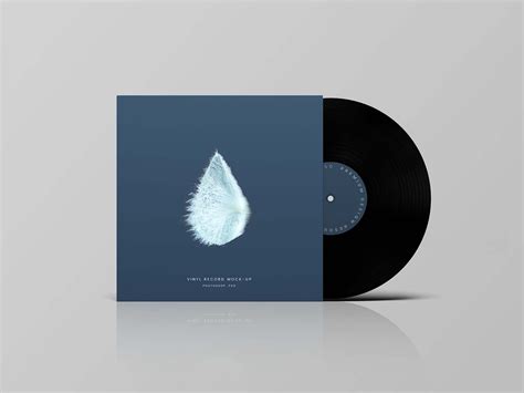 vinyl record mockup psd