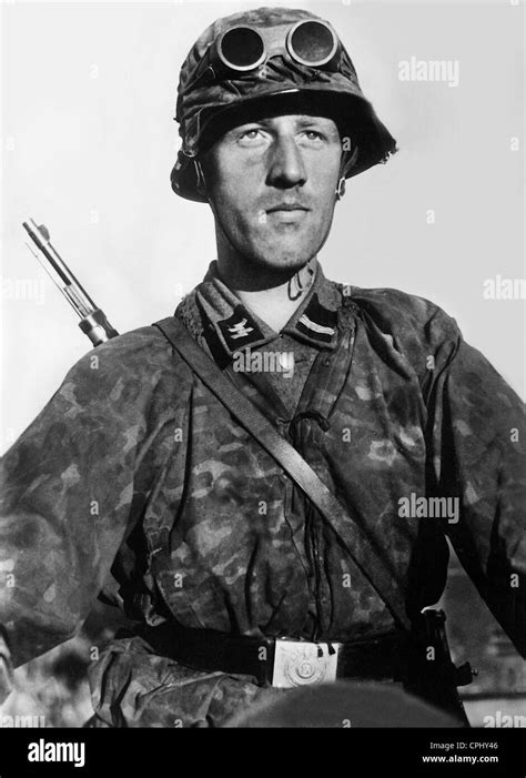 danish ss soldier   eastern front  stock photo alamy