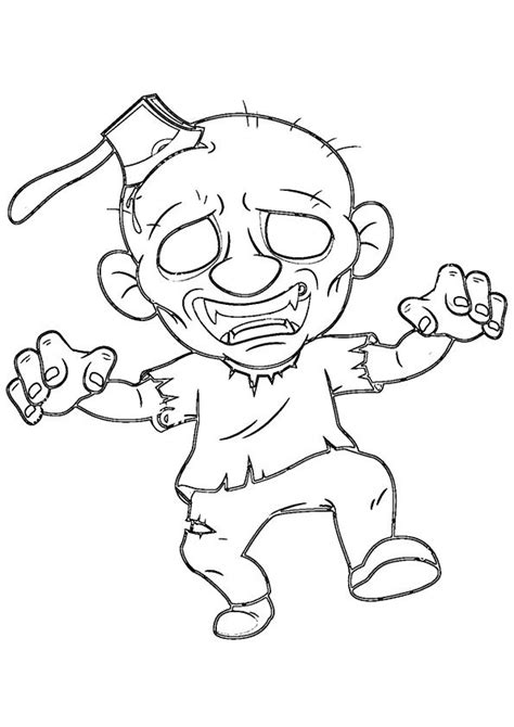 printable zombie coloring pages zombie coloring pictures