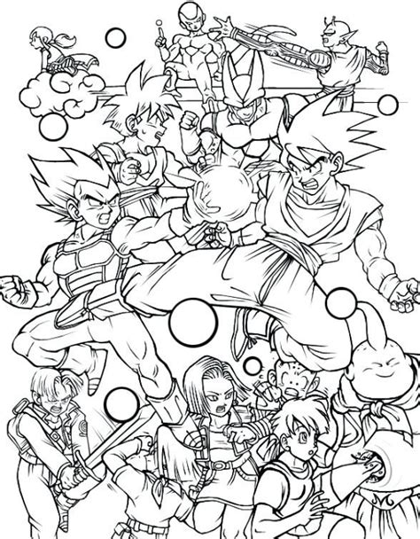 coloring pages  adults dragon ball   wallpaper