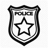 Police Badge Icon Security Star Drawing Agent Guard Coloring Pages Getdrawings Icons sketch template