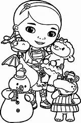 Doc Mcstuffins Coloring Pages Wecoloringpage sketch template