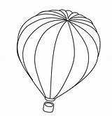 Balon Mongolfiera Disegno Kolorowanka Kolorowanki Balloon Druku Dzieci Kategorii sketch template